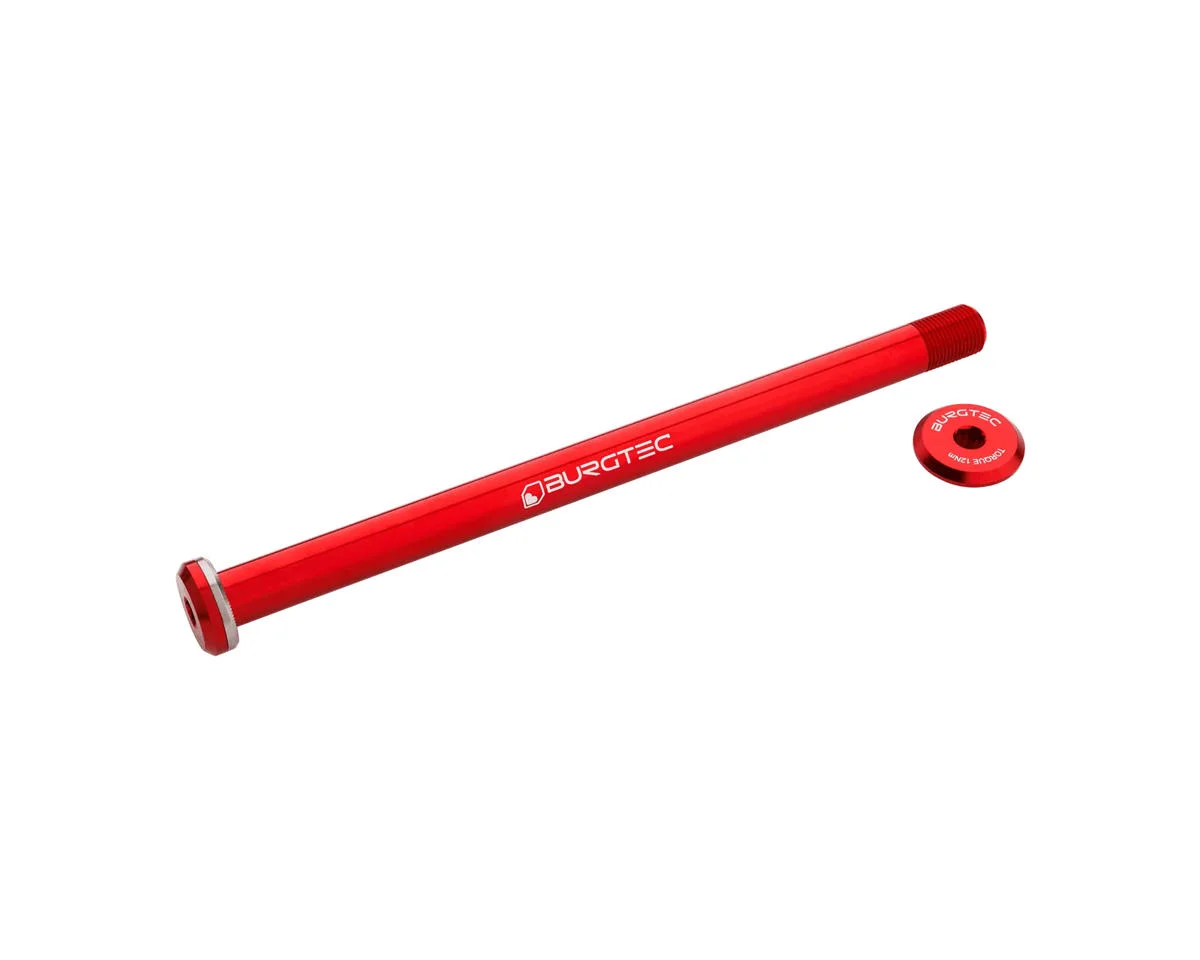 Burgtec Santa Cruz V10 182mm Rear Axle (Race Red)